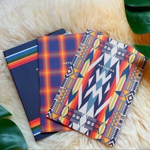 New Pendleton Wool Navajo Pattern Lined Notebook